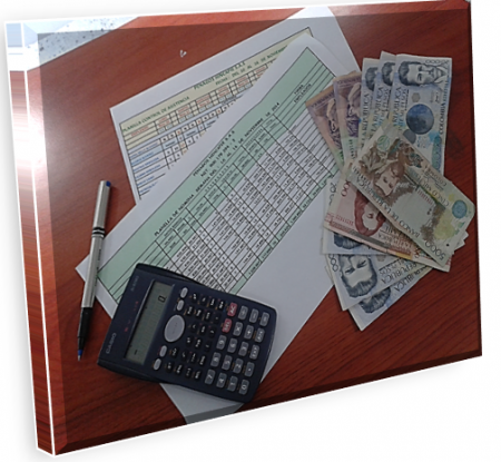 Generar nómina de salarios y compensaciones de acuerdo con la información registrada.